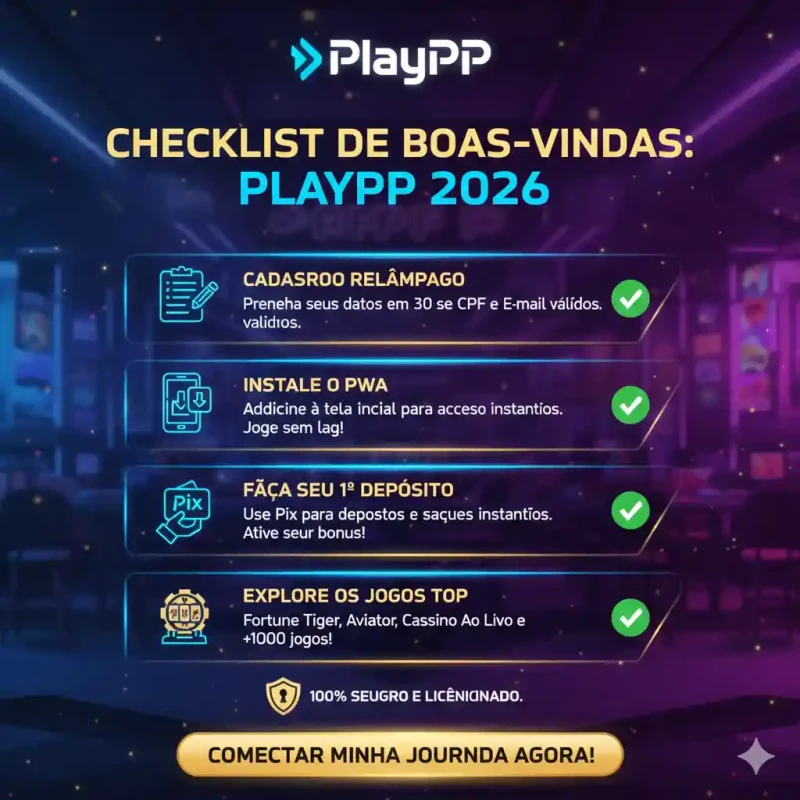 Cadastro Rápido Playpp